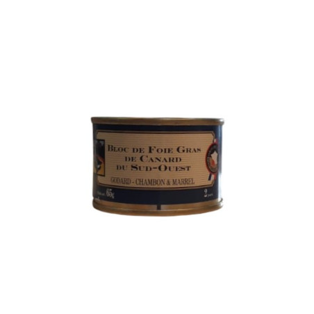 BLOC FOIE GRAS CANARD DU SUD OUEST BOITE 65G