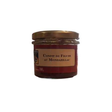 CONFIT DE FIGUES AU MONBAZILLAC BOCAL 100G