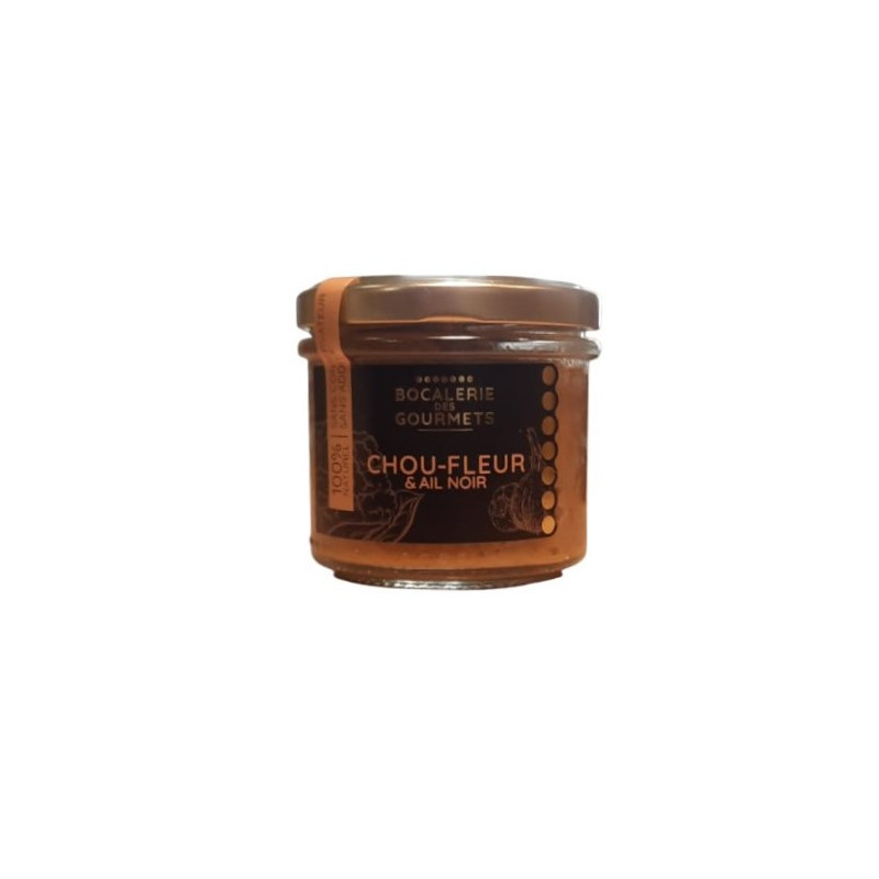 CHOU FLEUR ET AIL NOIR BOCALERIE DES GOURMETS 110G CHOU FLEUR ET AIL NOIR BOCALERIE DES GOURMETS 110G