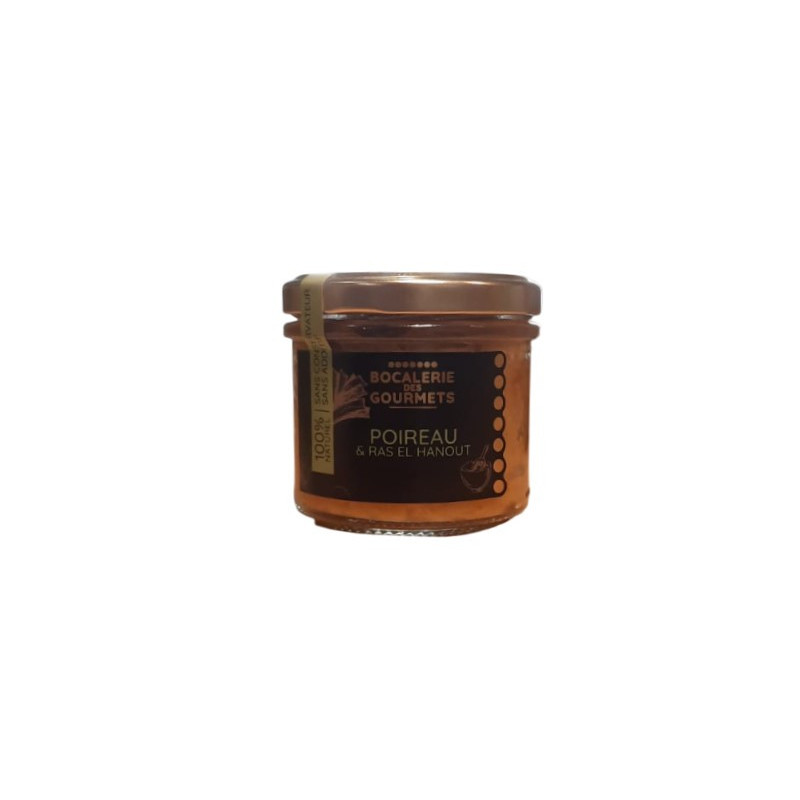 POIREAU ET RAS EL HANOUT BOCALERIE DES GOURMETS 110G POIREAU ET RAS EL HANOUT BOCALERIE DES GOURMETS 110G