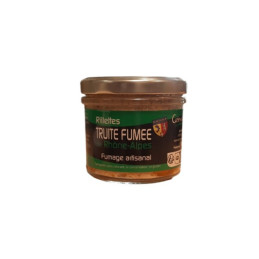 RILLETTES TRUITE FUMEE FUMET DOMBES 90G