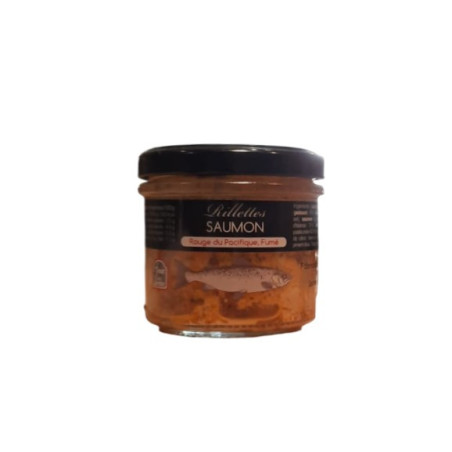 RILLETTES SAUMON FUME ALASKA FUMET DOMBES 90G