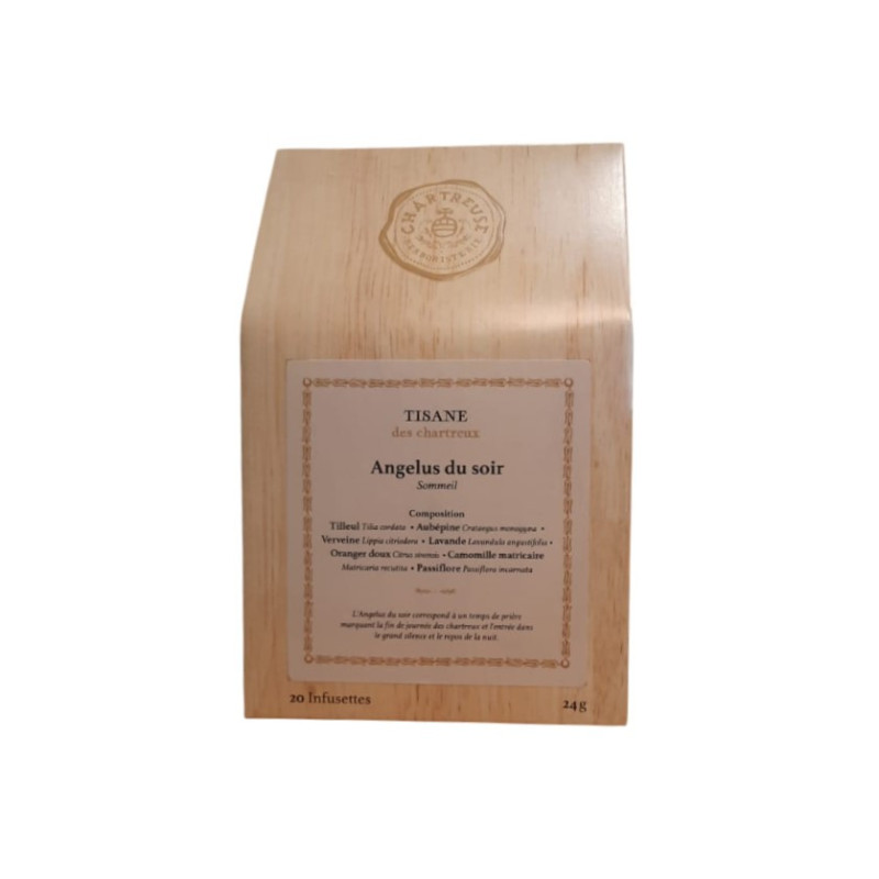 TISANE ANGELUS DU SOIR 20 INFUSETTES BOITE 24G TISANE ANGELUS DU SOIR 20 INFUSETTES BOITE 24G
