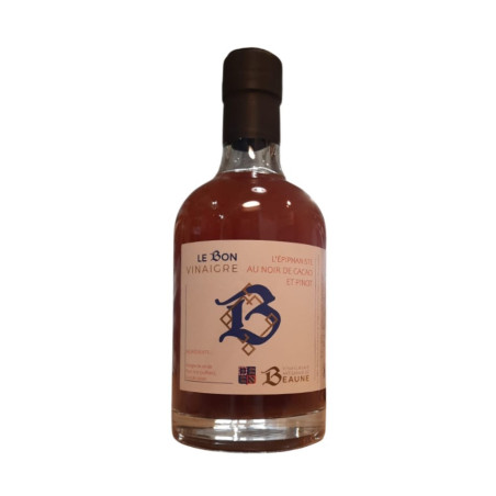VINAIGRE EPIPHANISTE NOIR DE CACAO BON VINAIGRE 35CL