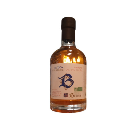 VINAIGRE L'INTREPIDE AU VIN JAUNE BIO BON VINAIGRE 35CL