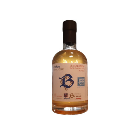 VINAIGRE LE CONDIMENT BALSAMIQUE BLANC BON VINAIGRE 35CL
