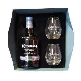 WHISKY CONNEMARA DISTIL EDITION COFFRET+2 VERRES 70CL 43°