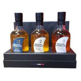 COFFRET WHISKY MOON DECOUVERTE 3*20CL 45.8°