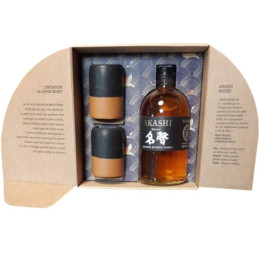 WHISKY AKASHI MEISEI +2 VERRES PORCELAINE 40°