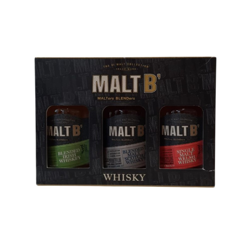COFFRET WHISKY MALT B 3*20CL COFFRET WHISKY MALT B 3*20CL