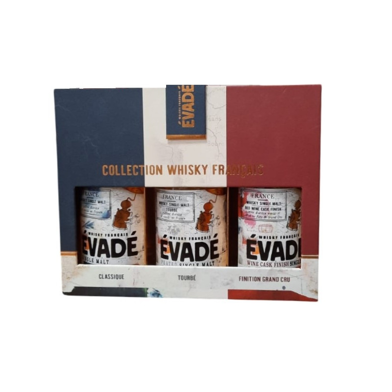 WHISKY TRILOGIE EVADE 3*20CLCL 42° WHISKY TRILOGIE EVADE 3*20CLCL 42°