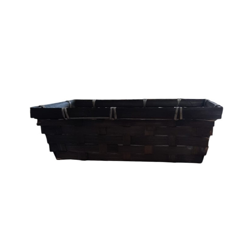 CORBEILLE OSIER NOIRE PETIT ROUXEL
