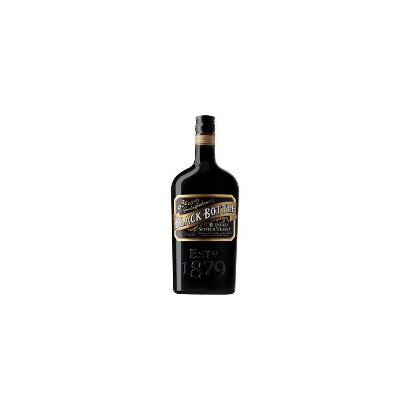 WHISKY BLACK BOTTLE 70CL 40°