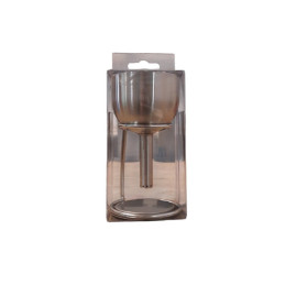VERRE A PLUIE INOX+PIED E13 ESS