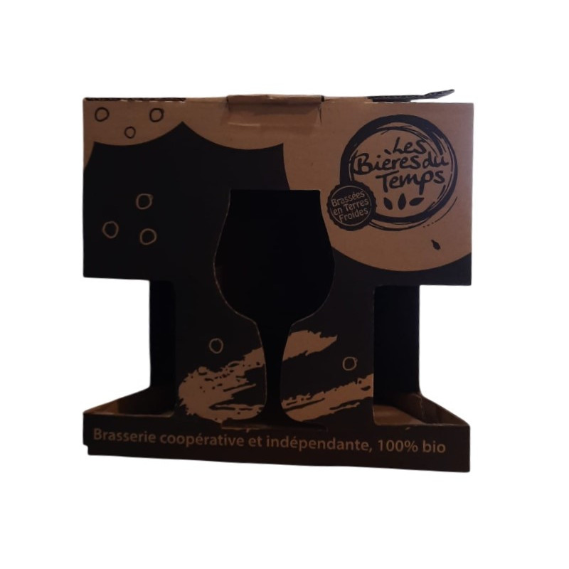 BOITE CADEAU 5 BTLES 33CL BIERES DU TEMPS