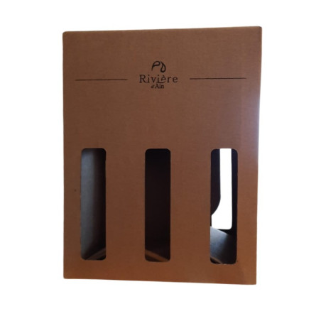 BOITE CADEAU 6 BTLES 33CL RIVIERE D'AIN