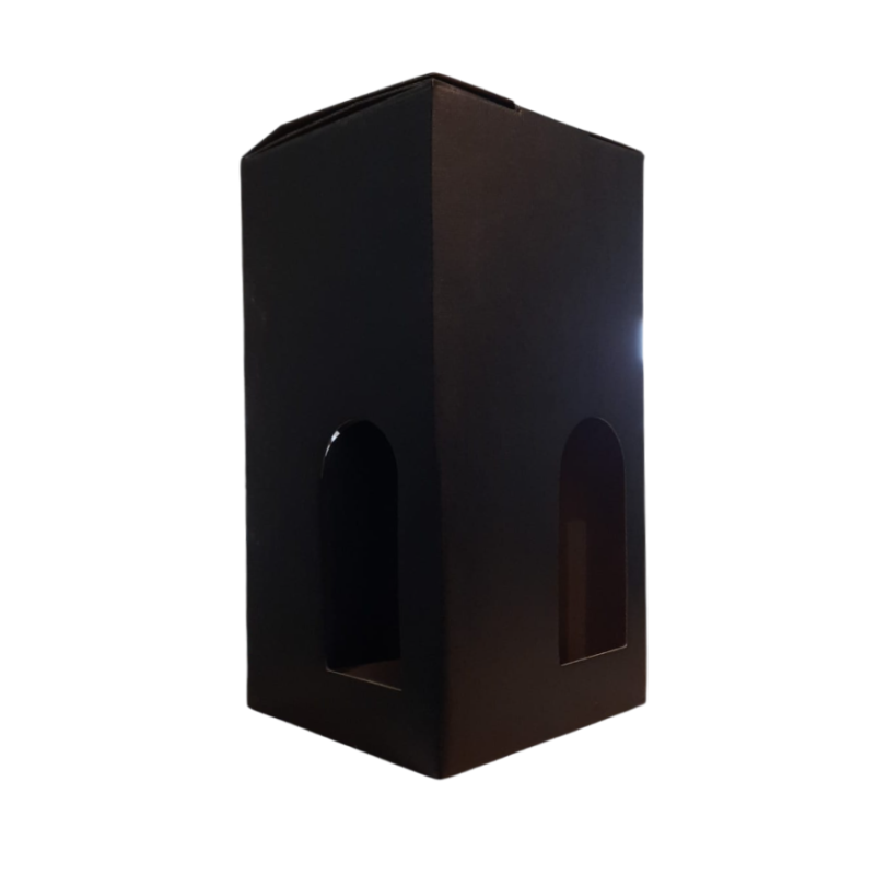 VALISETTE 4 BTLES CUBOTTO NOIR ROUXEL