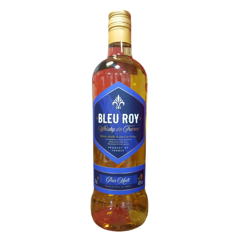 WHISKY BLEU ROY PUR MALT 70CL 40° WHISKY BLEU ROY PUR MALT 70CL 40°