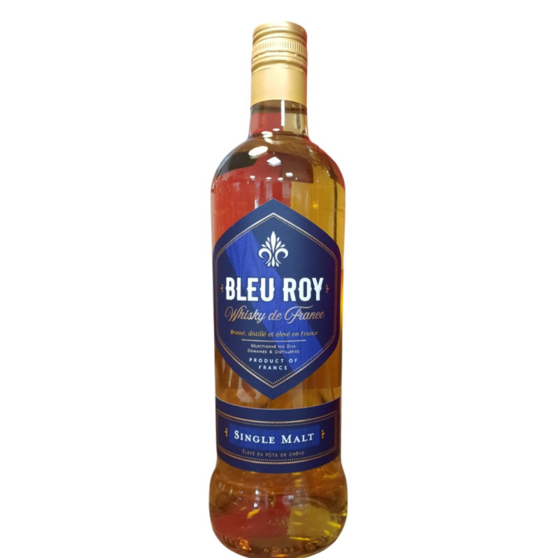 WHISKY BLEU ROY SINGLE MALT 70CL 40° WHISKY BLEU ROY SINGLE MALT 70CL 40°