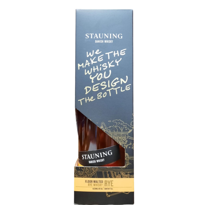 WHISKY STAUNING RYE DESIGN EDITION 70CL 48° WHISKY STAUNING RYE DESIGN EDITION 70CL 48°