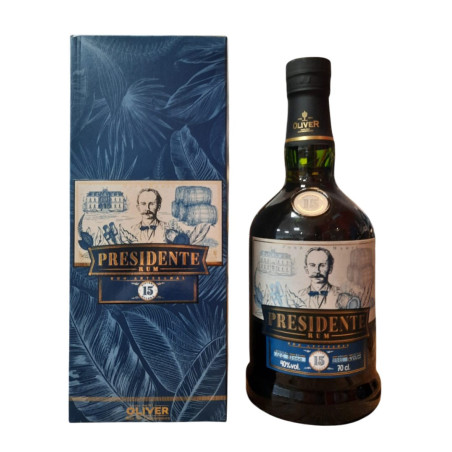 RHUM PRESIDENTE MARTI 15 ANS 70CL 40°