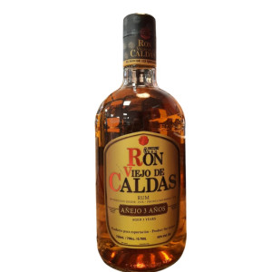 RHUM VIEJO DE CALDAS 3 ANS AMBRE 70CL 40°