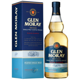 WHISKY GLEN MORAY PEATED...