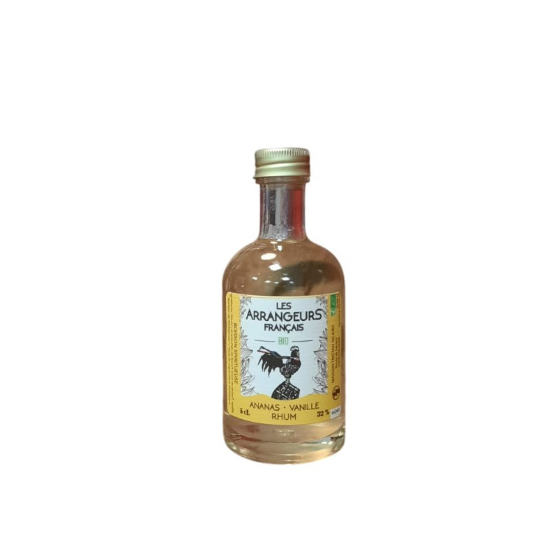 RHUM ANANAS VANILLE LES ARRANGEURS 5CL 32° RHUM ANANAS VANILLE LES ARRANGEURS 5CL 32°