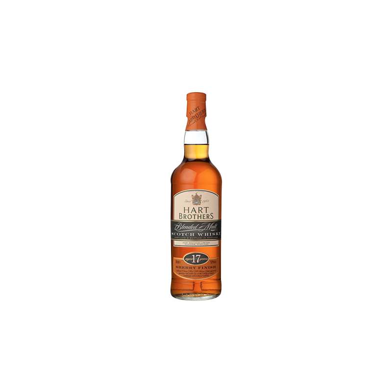 WHISKY HART BROTHERS 17 ANS SHERRY FINISH 70CL 50°+ETUI