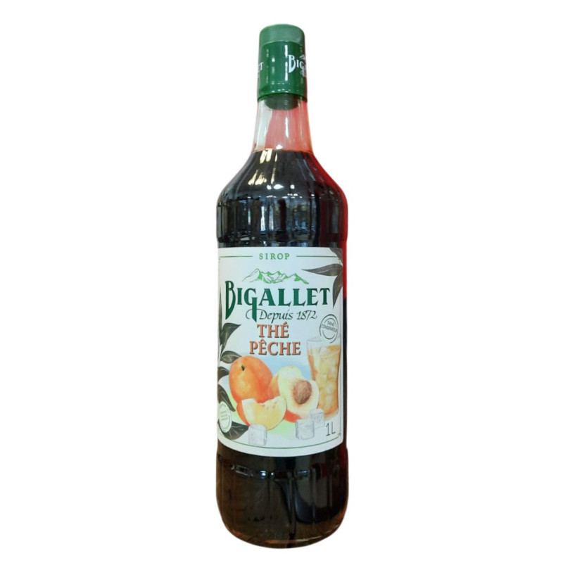 BIGALLET SIROP THE PECHE 100CL