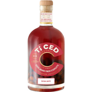 RHUM TI CED CERISE AMANDE PIMENT ESPELETTE 70CL 32°
