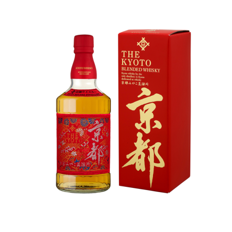 WHISKY THE KYOTO AKA OBI RED 70CL 43°