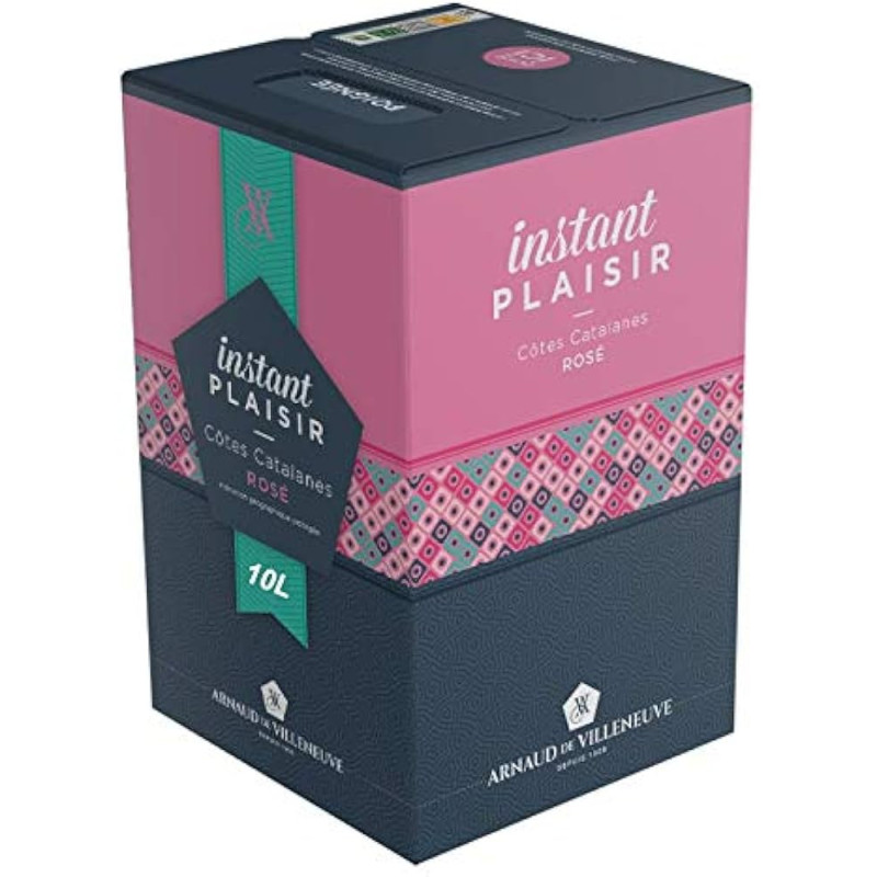 VDP COTES CATAL ROSE INSTANT PLAISIR  A.VILLENEUVE BIB 10L