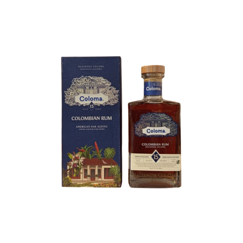 RHUM COLOMA 15 ANS 70CL 40°