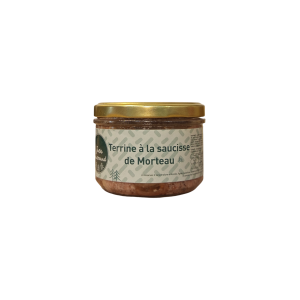 TERRINE SAUCISSE DE MORTEAU 180G