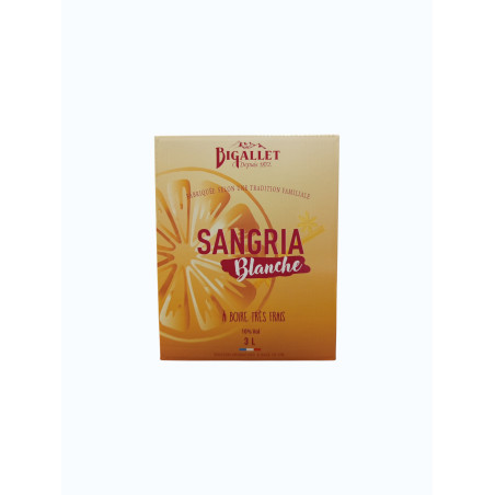 SANGRIA BLANCHE BIGALLET BIB 3L
