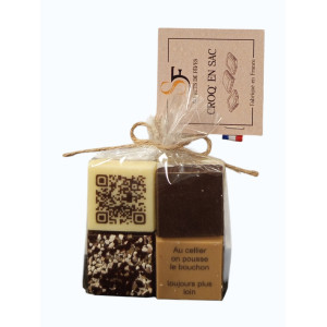 CHOCOLAT CROQ EN SAC 8 CARRES