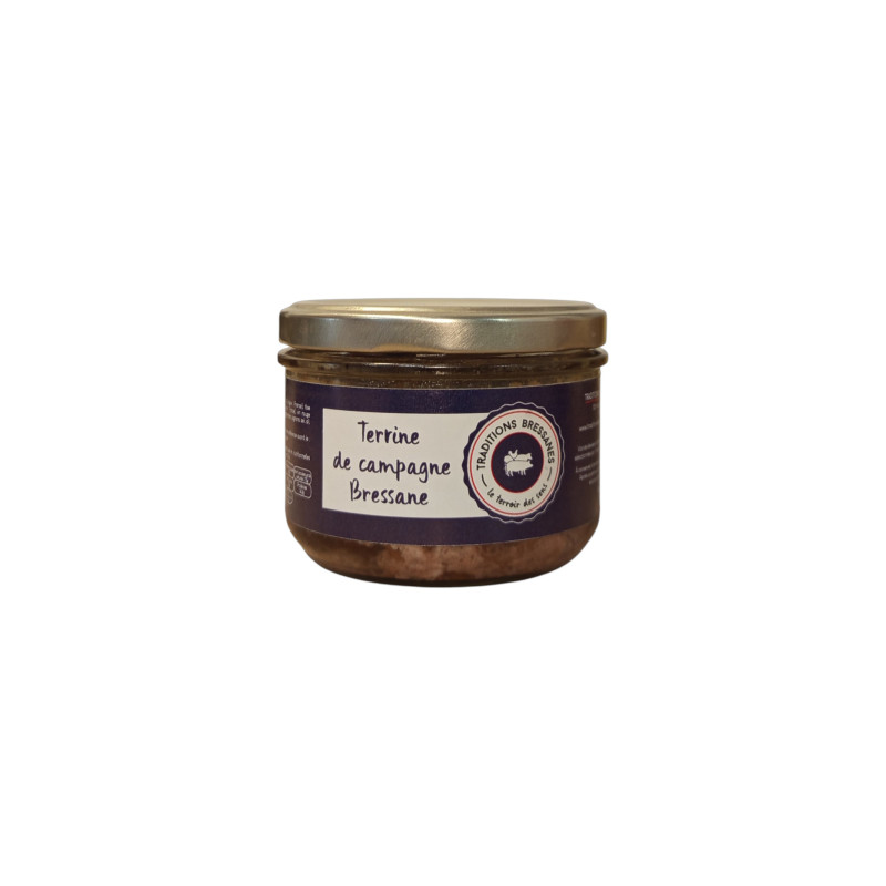 TERRINE CAMPAGNE BRESSANE 180G