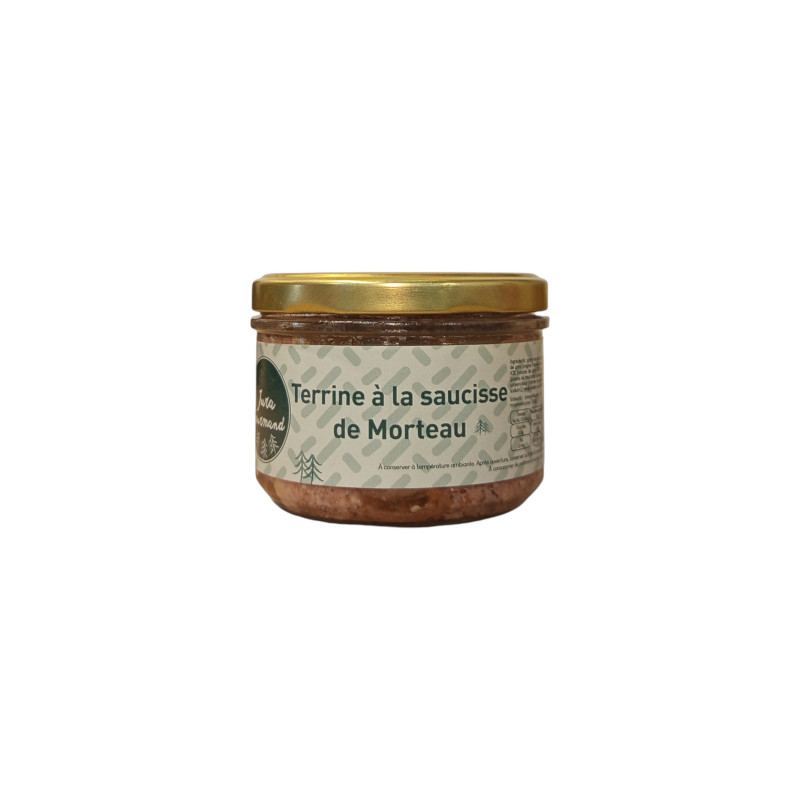 TERRINE SAUCISSE DE MORTEAU 180G