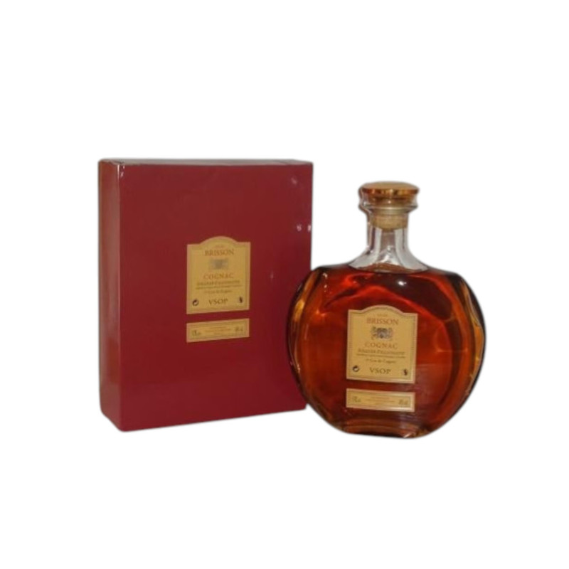 COGNAC CARAFE VSOP GDE CHAMP BRISSON 70CL 40°