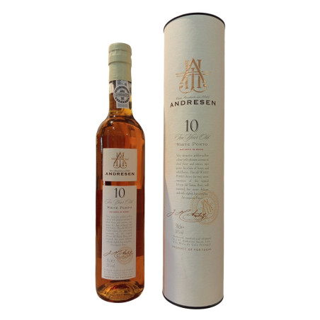 PORTO ANDRESEN WHITE 10 ANS 50CL 19.5°
