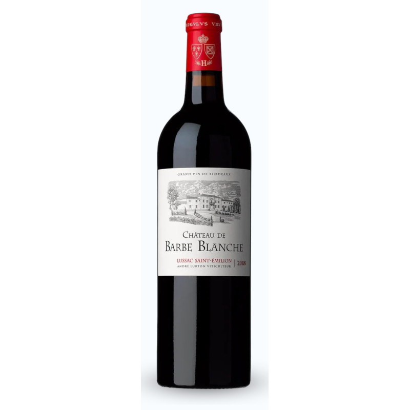 LUSSAC ST EMILION  BARBE BLANCHE 2018