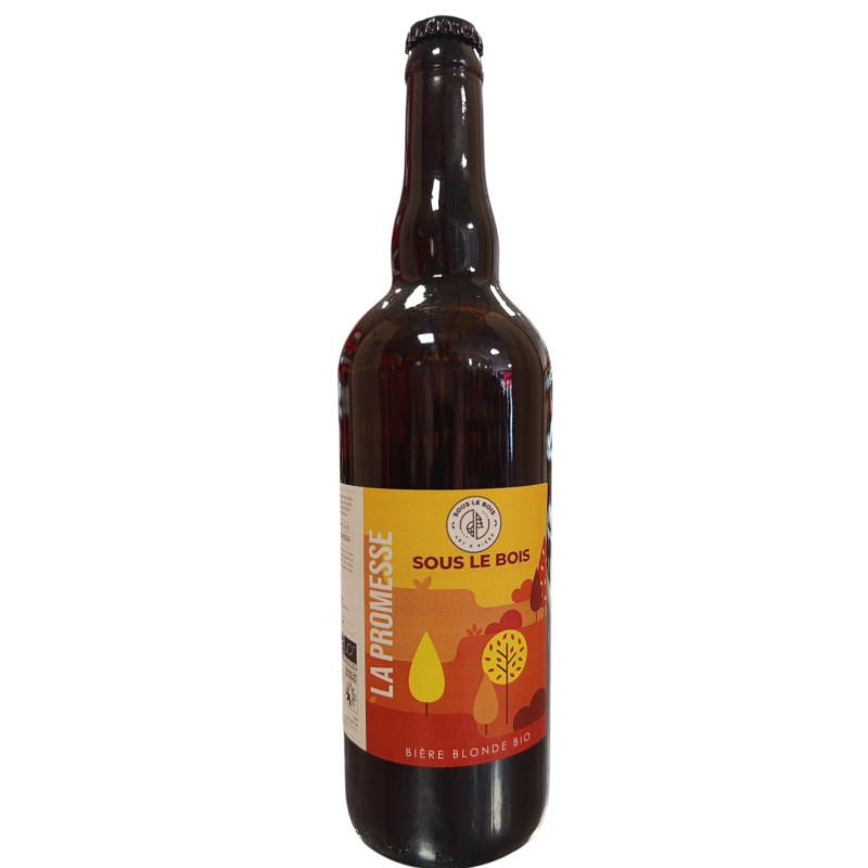 BIERE BLONDE LA PROMESSE 5° 75CL