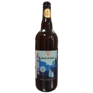 BIERE BLANCHE LA ST BONN'BEER 5° 75CL