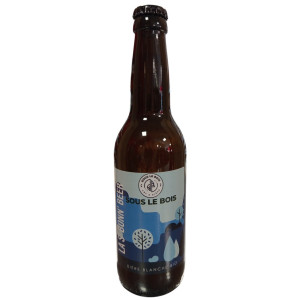 BIERE BLANCHE LA ST BONN'BEER 5° SOUS LE BOIS 33CL