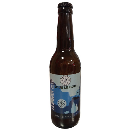BIERE BLANCHE LA ST BONN'BEER 5° SOUS LE BOIS 33CL