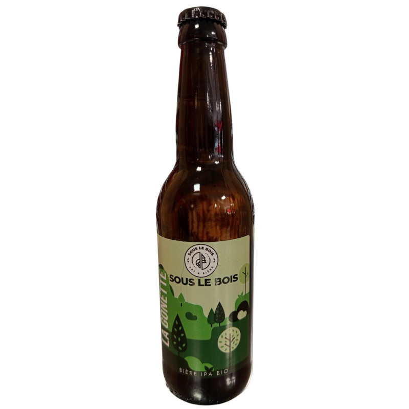 BIERE IPA LA GONETTE 6° SOUS LE BOIS 33CL