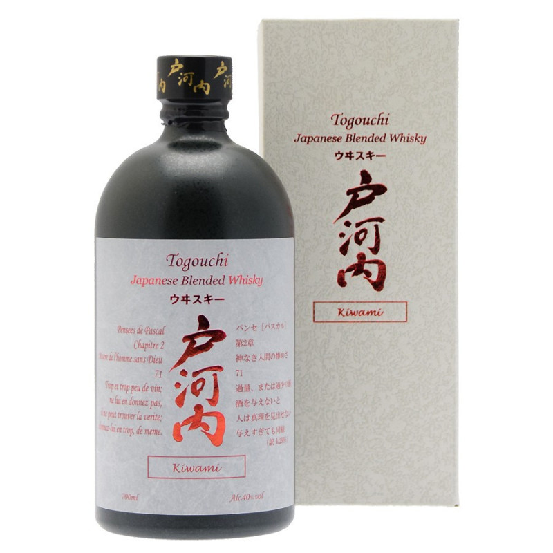 WHISKY TOGOUCHI KIWAMI 70CL 40°