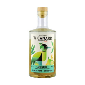 RHUM TI CANARD CITRON VERT/ GINGEMBRE ARRANGEURS 70CL 25°