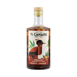 RHUM TI CANARD NOISETTE/CHOCOLAT ARRANGEURS 70CL 25°